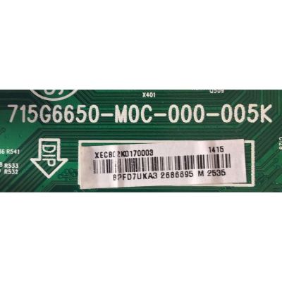 KIT DE TARJETAS PARA TV VIZIO / MAIN XECB02K017 / 715G6650-M0C-000-005K / FUENTE ADTVD3010AB8 / 715G6131-P01-W20-002S / T-CON 5542T36C02 / T420HVD03.1 / PANEL TPT420H2-HVN07 REV.S470A / MODELO M422I-B1 LTMWPWBQ - Imagen 2